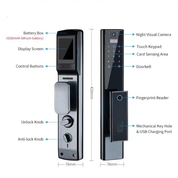 DF100 Smart door with face