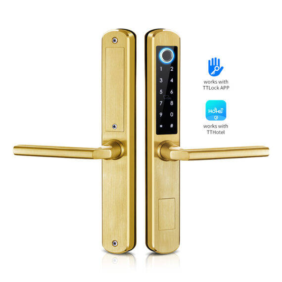 AE1 aluminum door lock (Golden)