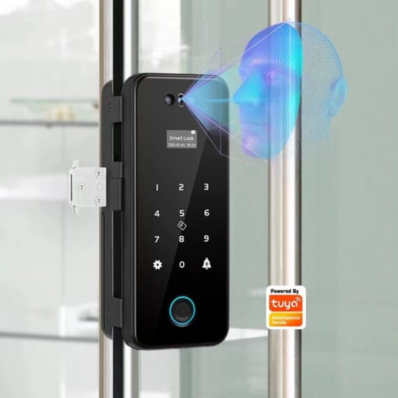 Electronic Smart Glass Door lock G6